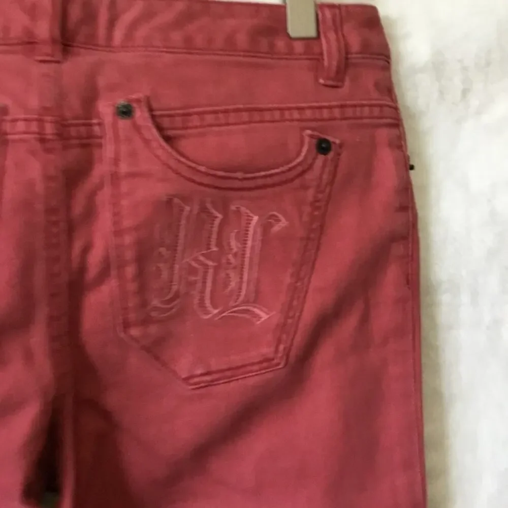 Ralph Lauren Girl Red-Orange Skinny Jeans